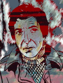 Sad Leonard Cohen Portrait Art GIF - Sad Leonard Cohen Portrait Art Vector Art GIFs