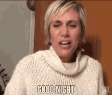 Good Night Kristen Wiig GIF - Good Night Kristen Wiig Saturday Night Live GIFs