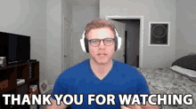 Thank You For Watching Dave Olson GIF