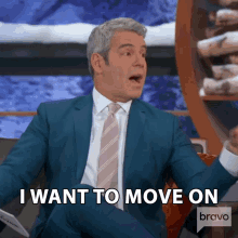 I Want To Move On Andy Cohen GIF - I Want To Move On Andy Cohen Real Housewives Of Salt Lake City GIFs