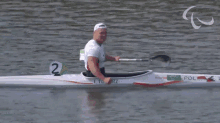Canoe Sprint Jakub Tokarz GIF - Canoe Sprint Jakub Tokarz International Paralympic Committee GIFs