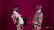 Oppo Suits Christmas GIF