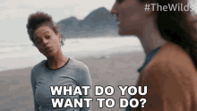 What Do You Want To Do Rachel Reid GIF - What Do You Want To Do Rachel Reid The Wilds GIFs