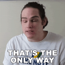 Thats The Only Way Sam Johnson GIF - Thats The Only Way Sam Johnson Its The Only Option GIFs