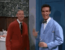 Mr Rogers Bill Nye The Science Guy GIF - Mr Rogers Bill Nye The Science Guy Hello GIFs