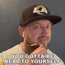 You Gotta Be Real To Yourself Dj Hunts GIF - You Gotta Be Real To Yourself Dj Hunts You Must Be Honest With Yourself GIFs
