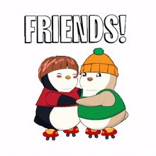 friendship hug