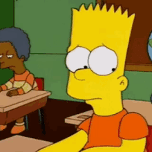 Bart Simpson The Simpsons GIF - Bart Simpson The Simpsons Yikes GIFs