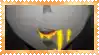 a close up of a person 's face with a yellow liquid coming out of it .