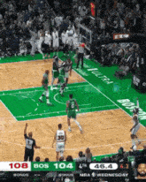 a basketball game between the boston celtics and the chicago bulls