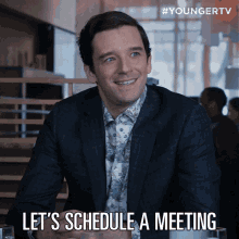 Lets Schedule A Meeting Redmond GIF - Lets Schedule A Meeting Redmond Younger GIFs
