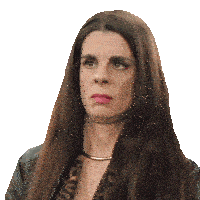 a woman with long hair is wearing a black jacket and a leopard print scarf
