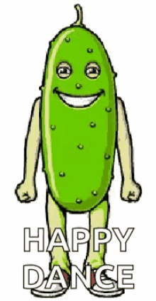 Woohoo Pickle GIF - Woohoo Pickle Happy Dance GIFs