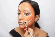 Face Painting Debora Spiga GIF - Face Painting Debora Spiga Debby Arts GIFs