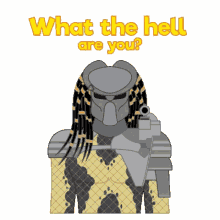 Predator Wth GIF - Predator Wth What The Hell Are You GIFs