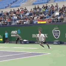 feliciano lopez happy dance high stepping running jogging