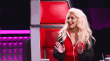 Bounce GIF - The Voice Christina Aguilera Bounce GIFs