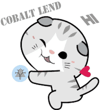 cobaltlend cblt cute kitten hi hello