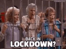 Lockdown Golden Girls GIF - Lockdown Golden Girls Back In Lockdown GIFs