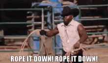 Get Em GIF - Rope It Down Lasso Cowboy GIFs