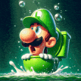 Luigi Super Mario GIF - Luigi Super Mario Super Mario Skibidi Toilet GIFs