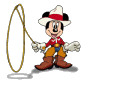 Cowboy Mickey Mouse Sticker - Cowboy Mickey Mouse Stickers