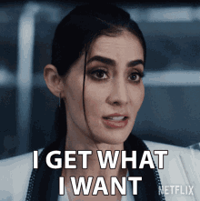 I Get What I Want Evelyn Marcus GIF - I Get What I Want Evelyn Marcus Paola Nuñez GIFs