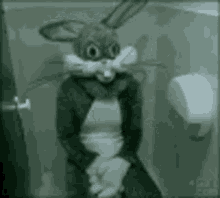 Lol Bunny GIF - Lol Bunny Toilet GIFs