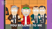 You Belong To Me Steven Spielberg GIF - You Belong To Me Steven Spielberg South Park GIFs