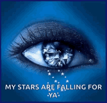 crying stars tears diamonds diamonds in her eyes