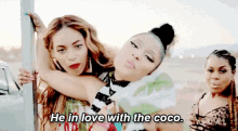 Nicki And Beyonce GIF - Nicki Minaj Beyonce In Love With The Coco GIFs