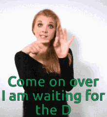 Come On Over I Am GIF - Come On Over I Am Waiting On You GIFs