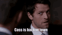 supernatural castiel cass is back cass is back in town