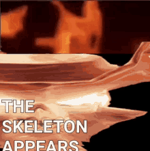 Flamehearttheskeletonappears The Skeleton Appears Remastered GIF - Flamehearttheskeletonappears Theskeletonappears Flameheart GIFs