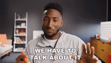 We Have To Talk About It Marques Brownlee GIF - We Have To Talk About It Marques Brownlee We Should Discuss This Matter GIFs