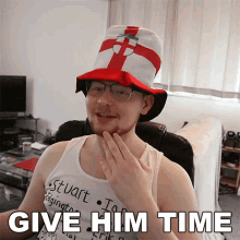 Give Him Time Ollie Dixon GIF - Give Him Time Ollie Dixon Dont Rush Him GIFs