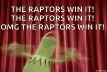 we the north nba eastern conference champions raptors win kermit