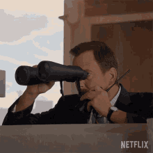 Spying Detective Terry Seattle GIF - Spying Detective Terry Seattle Will Arnett GIFs