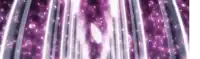 a purple background with a lot of sparkles and lines