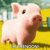 Brendon Pig GIF - Brendon Pig Pig Brendon GIFs