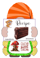 Gnome Recipes Sticker