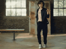 Celebration Dance - Millie Bobby Brown X Converse Gif GIF - Milly Bobby Brown First Day Feels Converse GIFs