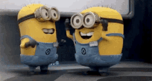 Minions Screaming GIF - Minions Screaming Excited GIFs