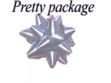 pretty package gift box present mars bisson wrapping paper