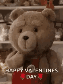 Kisses Ted GIF - Kisses Ted Happy Valentines Day GIFs