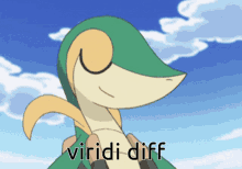 Viridi Snivy GIF - Viridi Snivy Pokemon GIFs