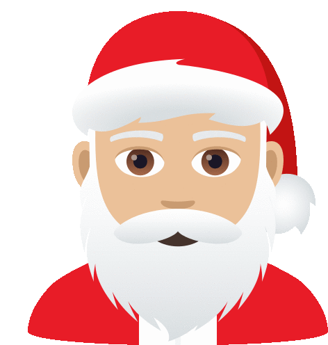 Santa Claus Joypixels Sticker
