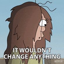 It Wouldn'T Change Anything Mop Girl GIF - It Wouldn'T Change Anything Mop Girl Lauren Tom GIFs