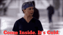 Greys Anatomy Amelia Shepherd GIF - Greys Anatomy Amelia Shepherd Come Inside GIFs