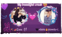 Zara Crush Sticker - Zara Crush Stickers